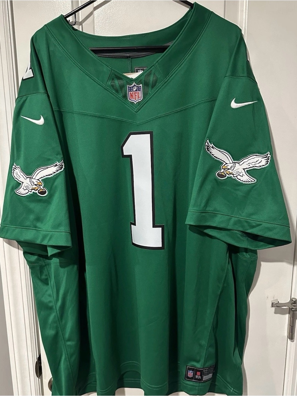 Jalen Hurts #1 Authentic Philadelphia Eagles Nike Vapor F.U.S.E. Limited Jersey
